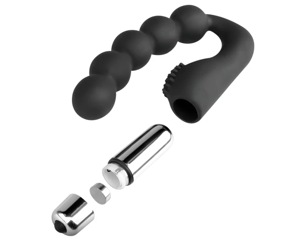 EasyToys - anál vibrátor (fekete)