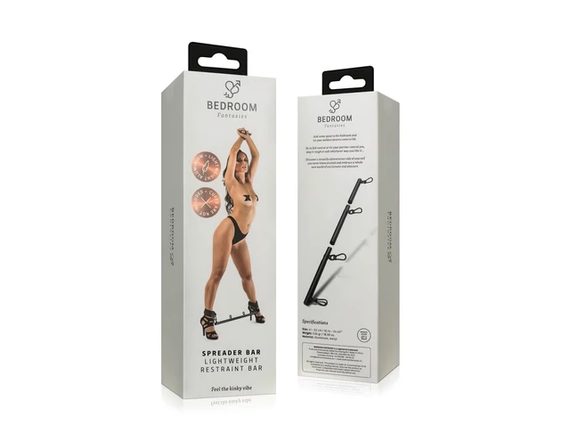 Bedroom Fantasies - állítható terpesztőrúd (fekete)