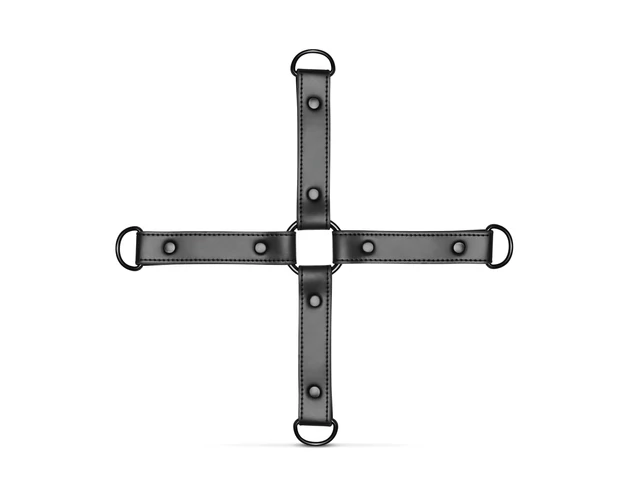 Bedroom Fantasies - boka és csukló bilincs (fekete)