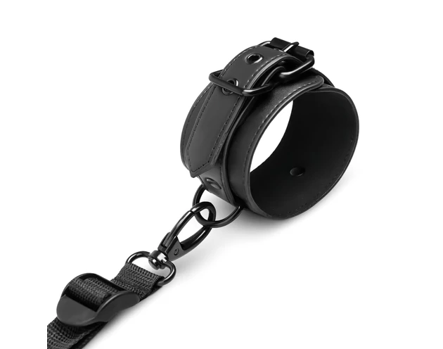 Bedroom Fantasies - ágyhoz kötöző szett (fekete)