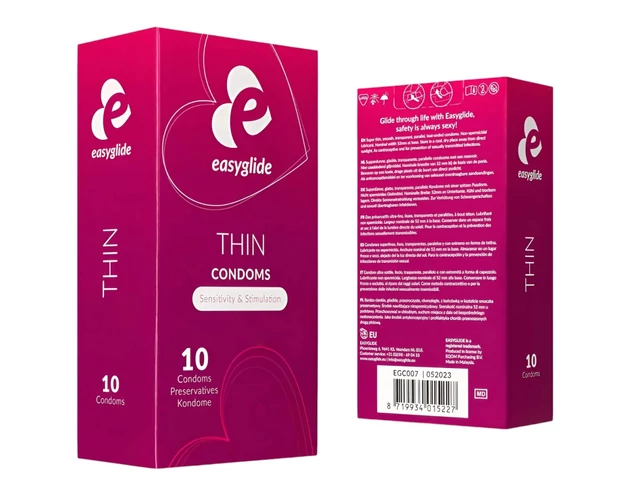 EasyGlide Ultra Thin - vékony óvszer (10db)