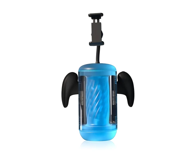 BLOWCAST Wingman Lite - automatikus gamer maszturbátor (kék)