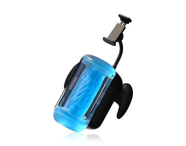 BLOWCAST Wingman Lite - automatikus gamer maszturbátor (kék)