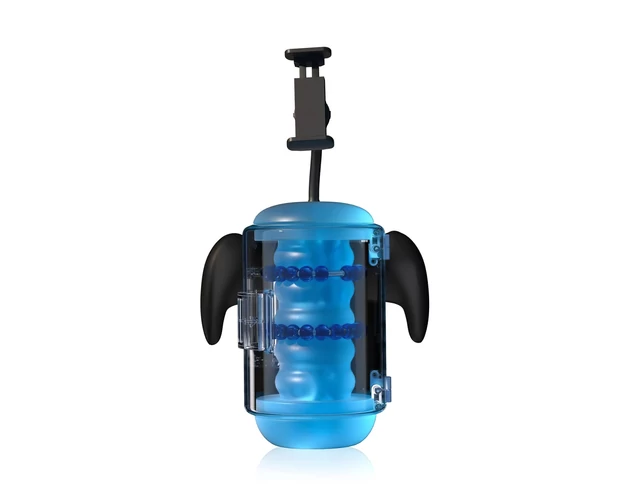 BLOWCAST Wingman Plus - automatikus gamer maszturbátor (kék)