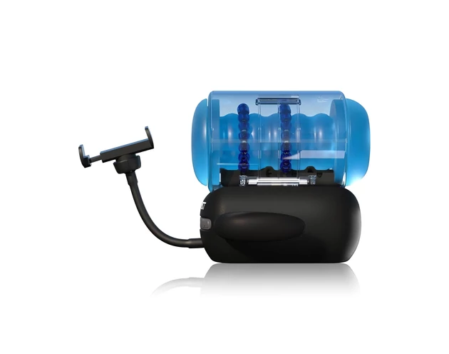 BLOWCAST Wingman Plus - automatikus gamer maszturbátor (kék)