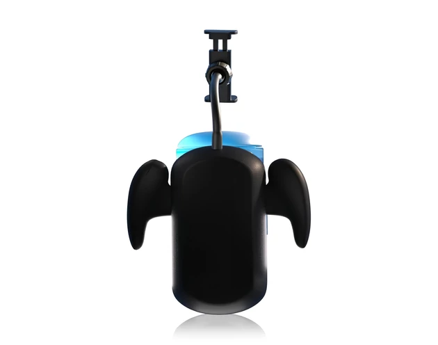 BLOWCAST Wingman Pro - automatikus maszturbátor (kék-fekete)