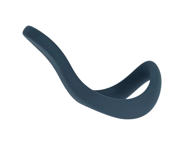 Boners - szilikon péniszgyűrű (szürke)