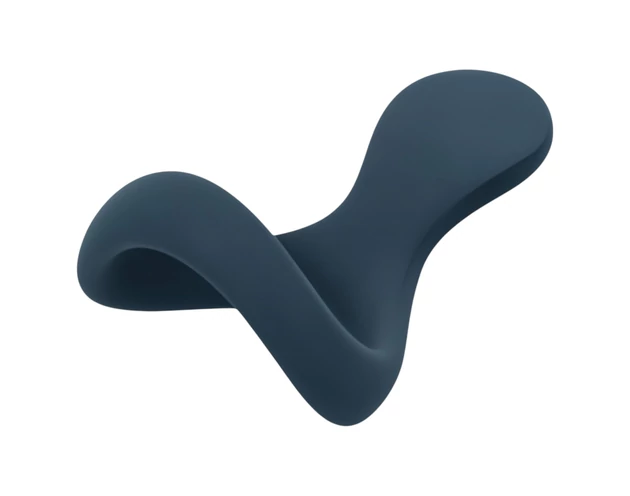 Boners - szilikon péniszgyűrű (szürke)