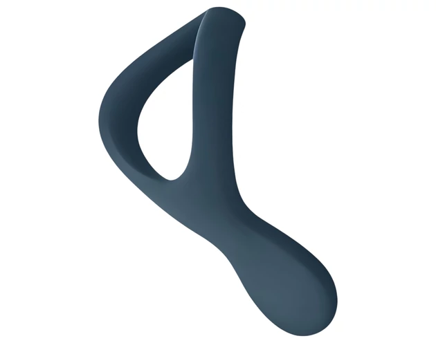 Boners - szilikon péniszgyűrű (szürke)