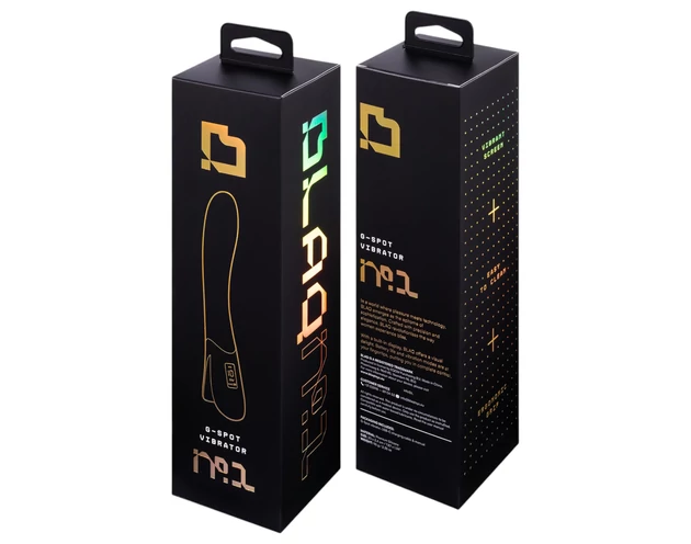 BLAQ - digitális G-pont vibrátor (fekete)