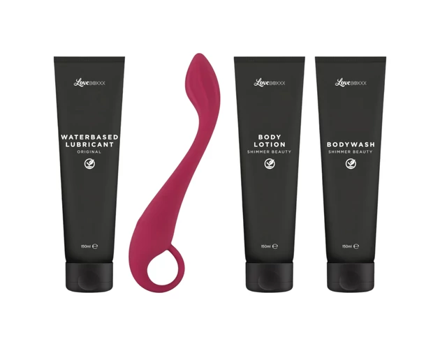 LoveBoxxx Moments - Shimmer Beauty - testápoló szett nőknek