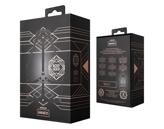 Rosy Gold - testhám (fekete-rózsaarany)