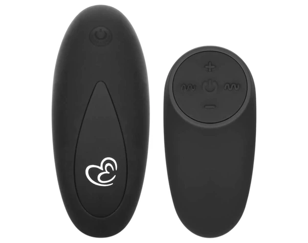 Easytoys Anal Collection - rádiós anál vibrátor (fekete)