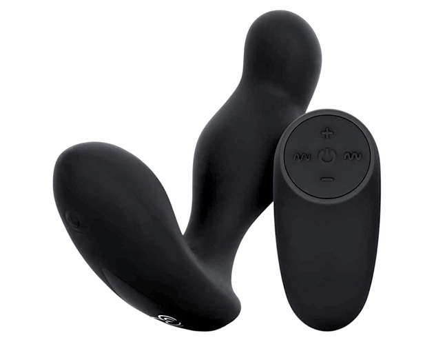 Easytoys Anal Collection - rádiós anál vibrátor (fekete)