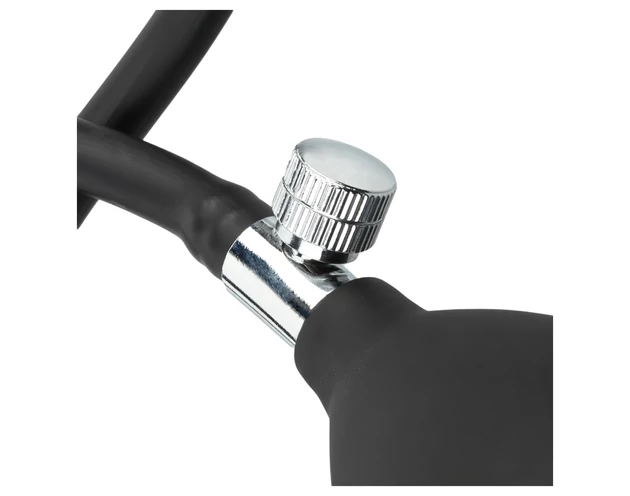 EasyToys - pumpálható anál plug (fekete)