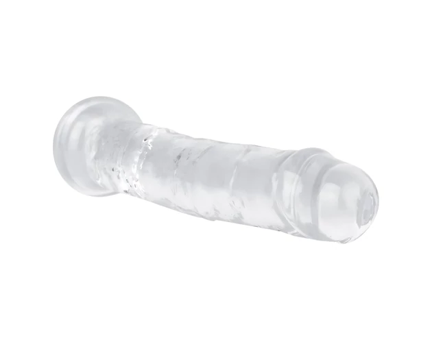 EasyToys - zselés dildó - 16cm (átlátszó)