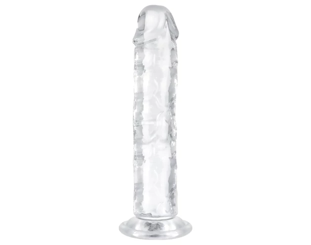EasyToys - zselés dildó - 16cm (átlátszó)