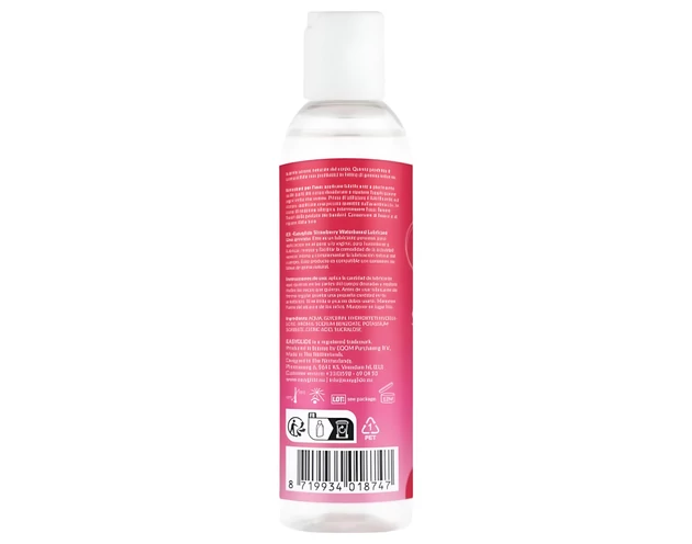 EasyGlide - ízesített vízbázisú síkosító - eper (150 ml)