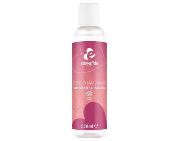 EasyGlide - ízesített vízbázisú síkosító - rosé pezsgő (150 ml)