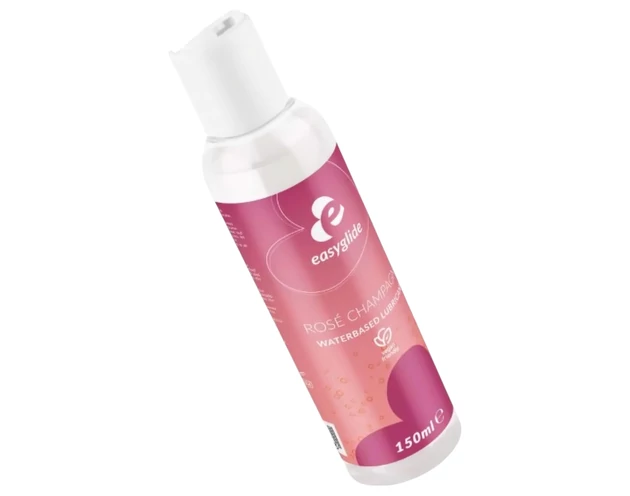 EasyGlide - ízesített vízbázisú síkosító - rosé pezsgő (150 ml)