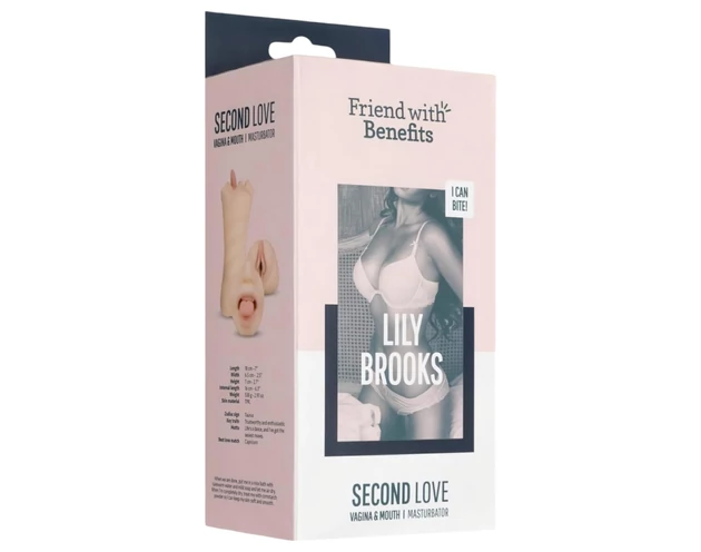 FWB - Lily Brooks 2in1 műszáj és műpunci (natúr)