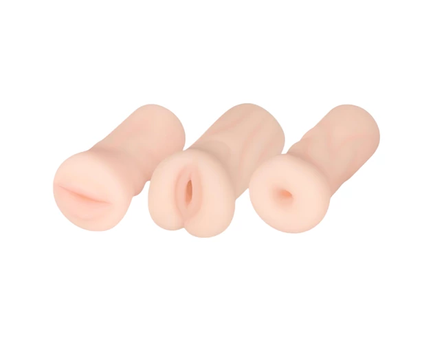 FWB - Iris Clark élethű maszturbátor szett (natúr)