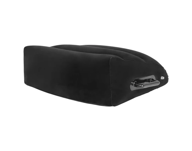 Bedroom Fantasies - felfújható szexpárna kapaszkodókkal (fekete)