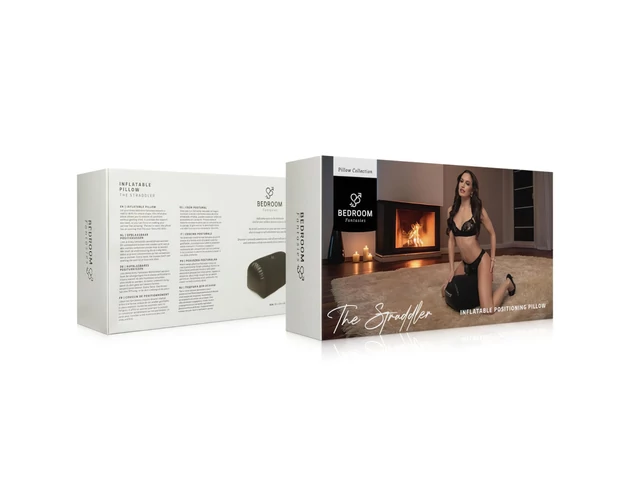 Bedroom Fantasies - felfújható szexpárna, vibrátor tartóval (fekete)