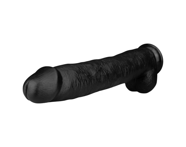 BUTTR Operation Dingo - óriás élethű dildó - 43 cm (fekete)