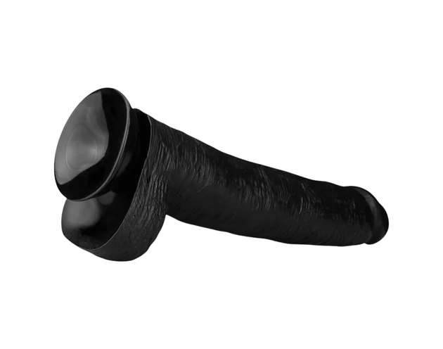 BUTTR Operation Dingo - óriás élethű dildó - 43 cm (fekete)