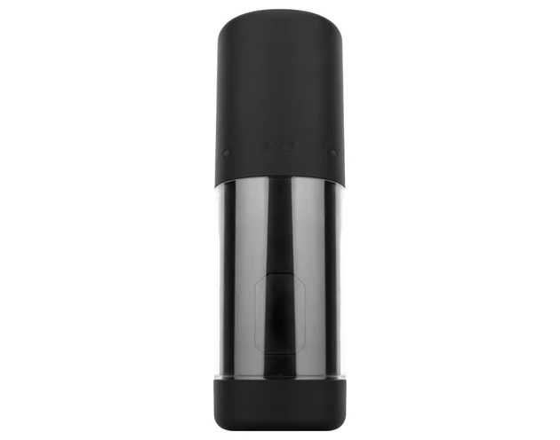 CRUIZR CX10 - forgó, fel-le mozgó maszturbátor (fekete)