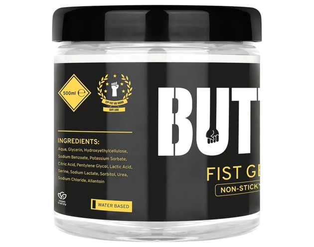 BUTTR - tapadásmentes öklöző (fisting) gél (500ml)