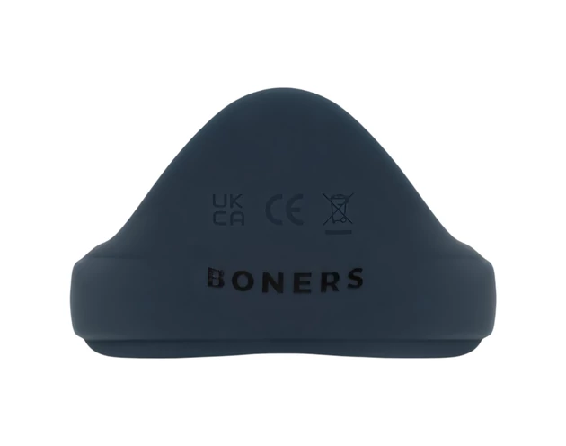 Boners - rezgő péniszgyűrű (kék)