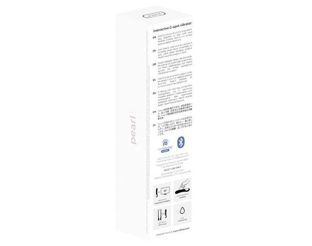 Kiiroo Pearl 3 - interaktív, vízálló G-pont vibrátor (pink)