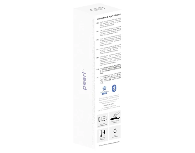 Kiiroo Pearl 3 - interaktív G-pont vibrátor (lila)