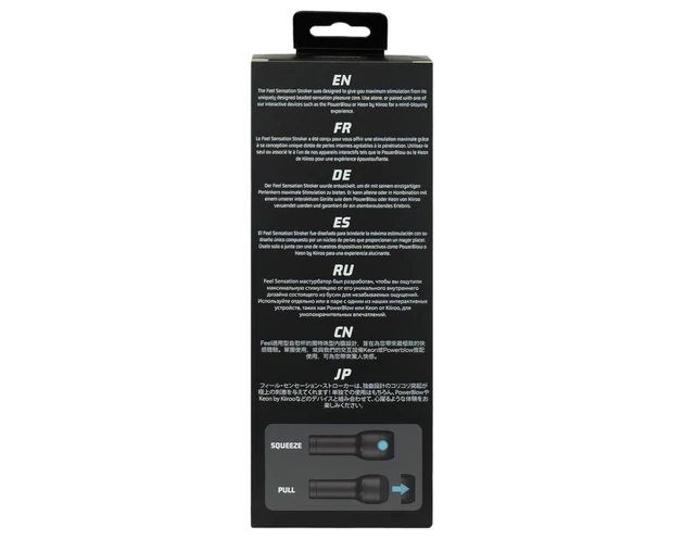 Kiiroo Feel Sensation maszturbátor - PowerBlow kompatibilis (fekete)