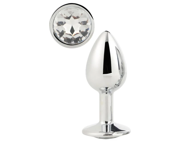 Gleaming Love - anál plug (ezüst)