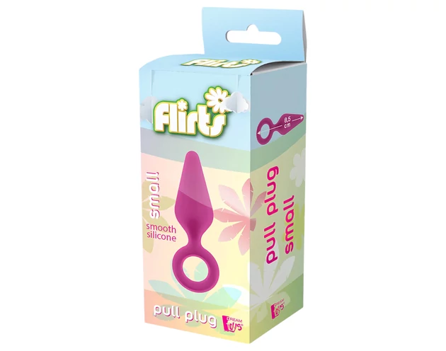 Flirts Pull Plug - kicsi anál plug (pink)