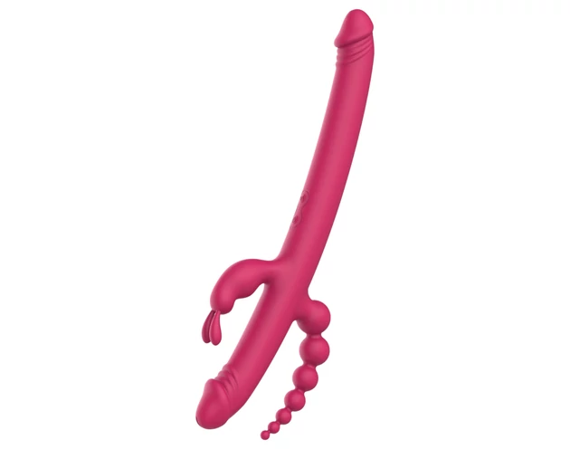 Dreamtoys Anywhere Pleasure Vibe - akkus, 4 ágú vibrátor (pink)
