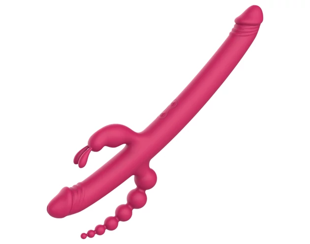 Dreamtoys Anywhere Pleasure Vibe - akkus, 4 ágú vibrátor (pink)