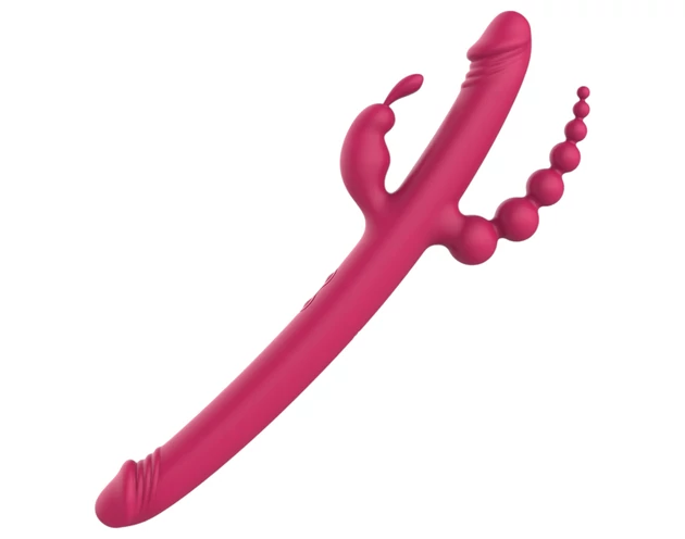 Dreamtoys Anywhere Pleasure Vibe - akkus, 4 ágú vibrátor (pink)