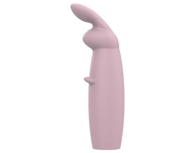 Nude Hazel - akkus nyuszis csikló vibrátor (lila)