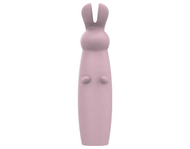 Nude Hazel - akkus nyuszis csikló vibrátor (lila)