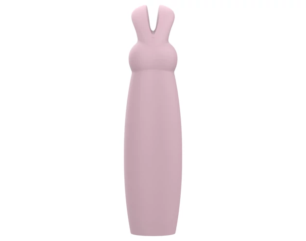 Nude Hazel - akkus nyuszis csikló vibrátor (lila)