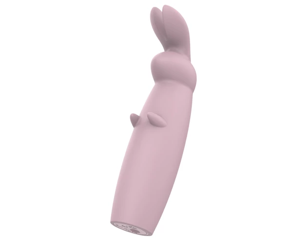 Nude Hazel - akkus nyuszis csikló vibrátor (lila)