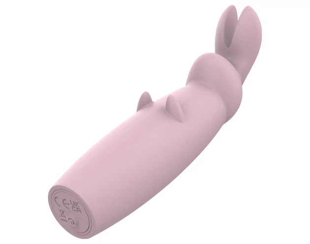 Nude Hazel - akkus nyuszis csikló vibrátor (lila)