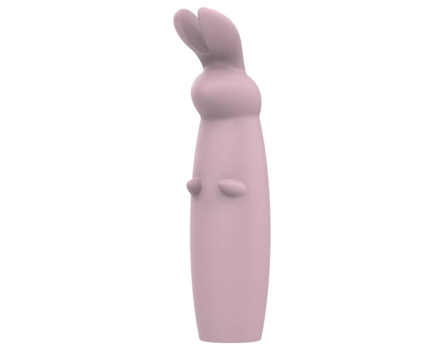 Nude Hazel - akkus nyuszis csikló vibrátor (lila)