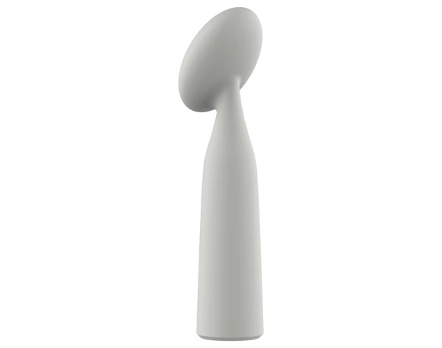 Nude Luna - akkus mini wand vibrátor (szürke)