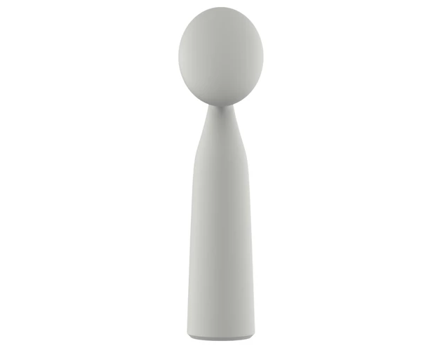 Nude Luna - akkus mini wand vibrátor (szürke)