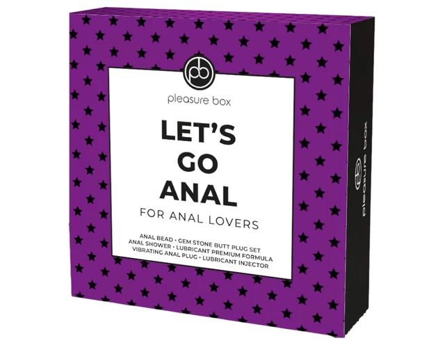 Pleasure Box Let's Go Anal - teljes anál szett - 7 részes